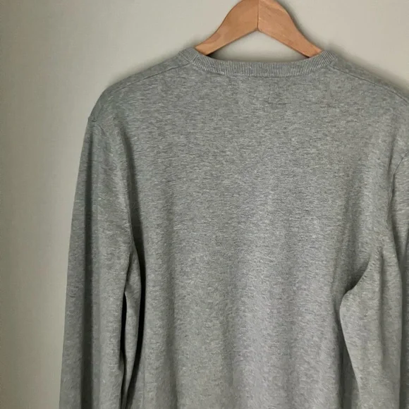Levi's Gray Men's Crewneck Sweater - Large - Picture 8 of 11